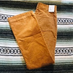 Babaton wide leg corduroy pants.